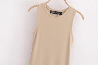 Vestido De Verano Para Mujer Elegante Y Moderno 2024 Vestido De Fiesta De Playa Moda Callejera Vestido Cómodo Silueta A-Line Sin Mangas Cuello Redondo Midi Polyester - details 12