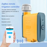 Controlador De Agua Inteligente Tuya Zigbee Para Jardín Con Timer De Riego Y Registro De Flujo De Agua Sistema De Riego Por Goteo - details 3