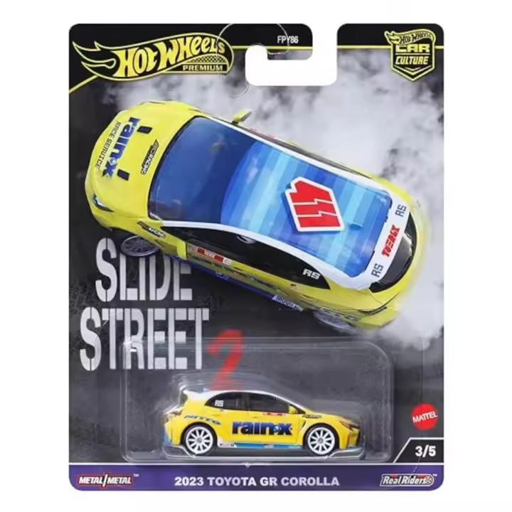Hot Wheels Premium Car Culture Slide 2023 Toyota GR Corolla - 1