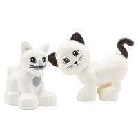 Bloques De Construcción Grandes Animales Y Dinosaurios Conjunto De Zoológico Compatible Con Bloques Duplo Juguetes Para Niños Regalo - details 11