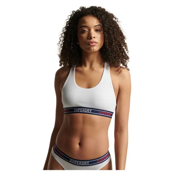 Superdry Sujetador Multi Logo Crop Lette - 1