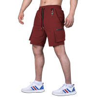 Shorts Deportivos De Verano Para Hombre Con Cinta Ajustable Y Estirable Pantalones De Playa Casual Para Correr Y Ejercitarse Talla Estándar Material Poliéster Y Spandex - details 12