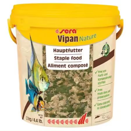 SERA VIPAN NATURE ESCAMA GRANDE A GRANEL 250 ML - 1