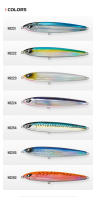 Noeby Señuelo De Pesca En Agua Salada Lanzador De Señuelos Duro Artificial 160mm 75g 185mm 114g 205mm 154g Para Pesca En Mar - details 11
