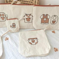 Bolsa De Almacenamiento Impermeable Para Pañales Bebé 7pcs/set Organizador De Ropa De Jardín De Infantes Y Medicamentos Estilo Bento - details 17