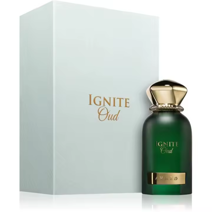 Perfume Árabe 100% Original Ignite Oud de Ahmed Al Maghribi: Exclusividad Unisex con el Arte del Oud Tradicional en Cada Gota - 1