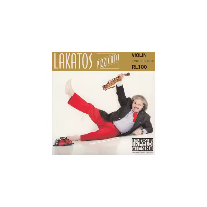 CUERDAS VIOLIN-Thomastik (Lakatos Pizzicato RL100) (Juego Completo) Medium Violin 4/4 - 1