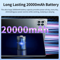 2025 5G Nuevo 10,1 pulgadas Tabletas Android 13.0 20000mAh 16GB RAM 1TB ROM WiFi 14 Core PC Rojo Global - details 3