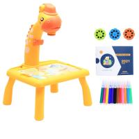 Proyector LED Mini Para Niños Tablero De Dibujo Con Luz Educativo Herramienta De Aprendizaje Y Manualidades Para Pequeños - details 2