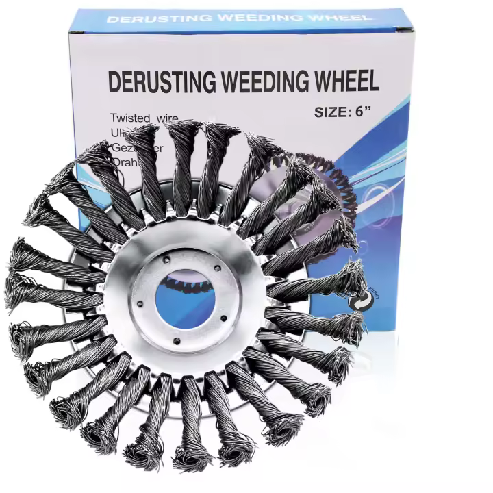 Cabeza De Trimmer De Hierba Universal Upgrade 6/8/10 Pulgadas Rueda De Acero Para Motosierra Jardín Trimmer De Hierba - 1