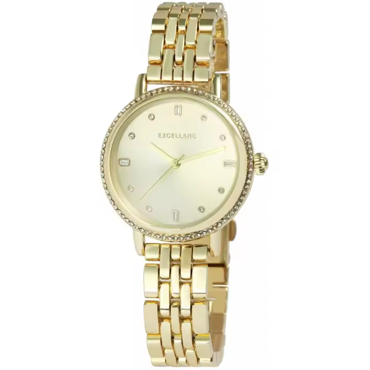 Reloj Excellanc® Mujer com Bracelete Metal e Acabamento Simili - 1