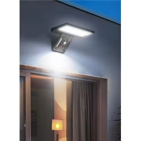 Gsc Evolution Aplique Solar LED Ganda con Sensor Movimiento y Crepuscular 5W 3000 - 4200 - 6000K | Encendido Automático - 1