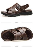 Sandalias Para Hombre De Verano Impermeables Antideslizantes Con Suela Suave Y Doble Uso Clogs Moda Casual Transpirables - details 13