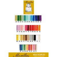 MORILLAS 3pcs Perlés en 5, 8 ó 12 a elegir - Hilo de Algodón para Ganchillo Hilado 100% Algodón para DIY y Tejer a Mano (1u*70 g), Enviado desde la fábrica en  España - details 0