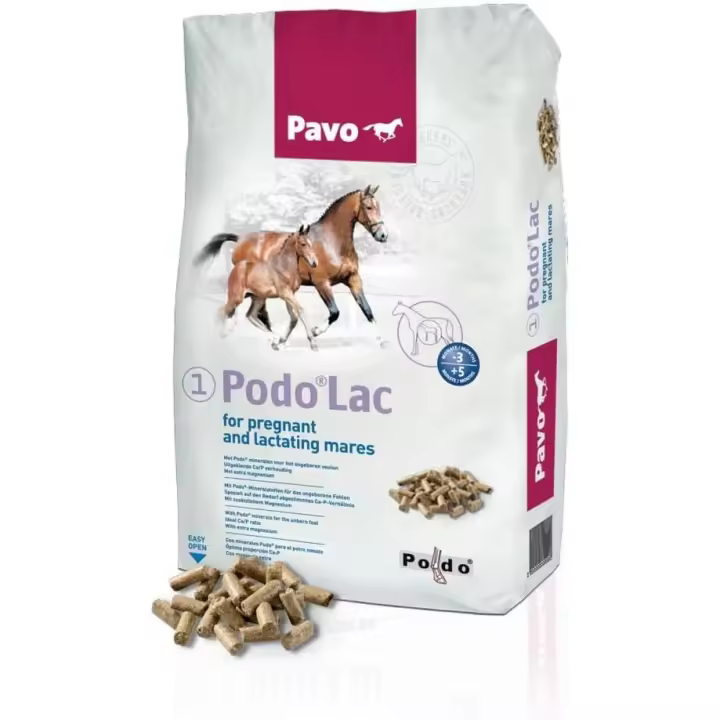Muesli para Yeguas en Gestacion PAVO PODO LAC MUESLI 15kg - 1