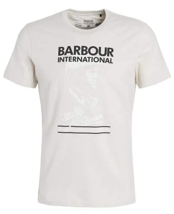 Barbour International Taylor T-Shirt Oatmeal Marl - 1