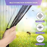 Puerta Magnética Self Sealing De Alta Resistencia Para Exclusión De Insectos Y Amigable Con Mascotas Y Niños Con Función De Mantener Abierta - details 7
