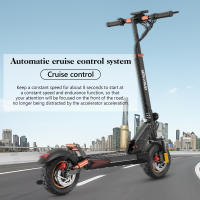 IENYRID 4PRO S+ MAX Patinete Scooter Eléctrico Plegable Motor de 800W, Velocidad Máxima de 45 km/h, Batería de 48V 20Ah, Neumáticos Neumáticos Off-road de 10', Sistema de Doble Freno, Sistema de Frenado Antibloqueo E-ABS, Apto para Uso Exterior - details 14