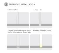 Tubo De Silicona Neón Flexible 1-5m LED Perfil Inmersión Impermeable IP67 Luz De Fita Decorativa Exterior Cinta LED Línea Continua - details 13