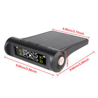 Sistema De Monitoreo De Presión De Neumáticos Para Coche RV Camión Con 6 Sensores Externos 180° Ajustable Bracket Impermeable TPMS Wireless - details 27