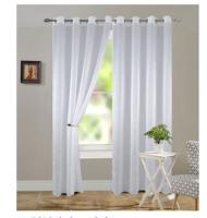 Cortina de visillo estampada brillo  translucido 100% poliéster para salón y dormitorio.140x260cm.6033.1 panel. - details 2