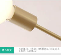 Modern Sputnik Ceilin Ganchillo Lámpara Colgante Satellite Iluminación Fuente De Luz Decorativa Para Sala De Estar Y Comedor Material De Hierro - details 27