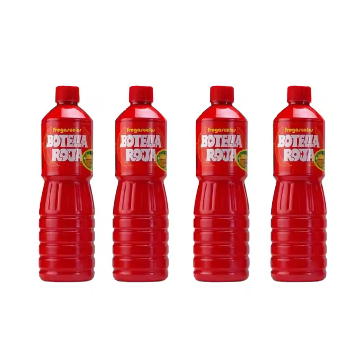 Pack 4- Fregasuelos Botella roja- Perfuma, limpia y abrillanta. - 1