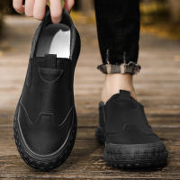 Zapatos Casuales Para Hombre De Cuero Hechos a Mano Loafers Transpirables Cómodos Y De Moda Para Conducir Diseño Elegante Slip on Para La Primavera Y Otoño - details 6