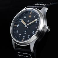 Reloj Automático SEESTERN De Mecanismo NH35 Luminoso Y Cristal De Zafiro Resistente Al Agua Para Ejército Y Fuerza Aérea Estilo Casual Y Moda - details 4