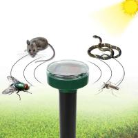 Repelente Ultrasonido Solar Eléctrico Ratón Serpiente Insectos Alta Potencia Vibración Batería Integrada IP64 Carga Solar - details 3