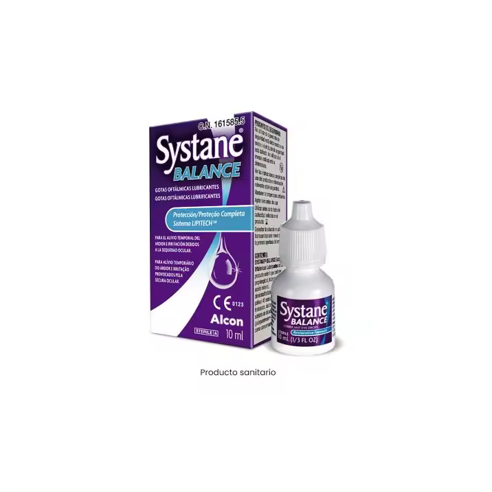 Alcon Gotas Oftálmicas Systane® BALANCE 10ML - Alivio Duradero Ojo Seco - 1