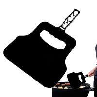 Abanico De Mano Para Barbacoa Portátil Asistente De Cocina Al Aire Libre Ventilador Manual Para Barbacoa Con Carbón Medio Plástico - details 5