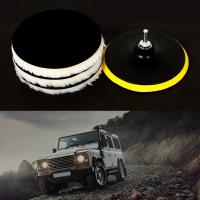 Nuevo Set De Pads De Pulido Para Coche Con Rueda De Lana Y Disco De Perforación 6/7 Pulgadas Herramientas De Cera Y Pintura Para Automóvil - details 6