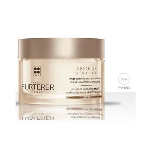 Absolue Kératine Mascarilla Reparación Extrema Cabellos Normales a Finos, 200 ml. - René Furterer - 1