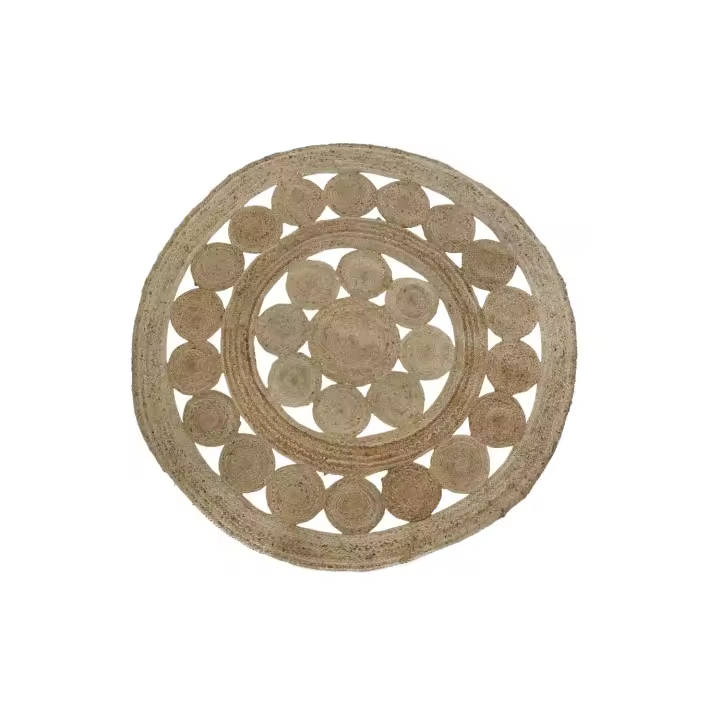 ALFOMBRA JUTE 200X200X0,5 2100 GSM, NATURAL TX187574 - 1