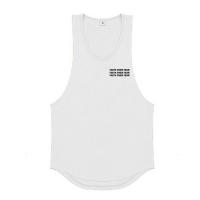 Camiseta Sin Mangas Muscleguys Para Hombre Transpirable Y Ajustada Para Running Y Ejercicio Material SPANDEX Corte Unisex - details 13