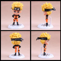 Lote De 6 Figuras Mini De Naruto 7-8cm Sasuke Gaara Uchiha Madara Estilo Doble Base De Personalidad Para Coleccionistas - details 5