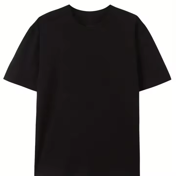 Camiseta De Algodón Para Hombre Con Estampado Divertido De Rostro Sonriente Y Corazón Moda Suelta Para Uso Diario Camiseta Redonda Para Parejas - 1