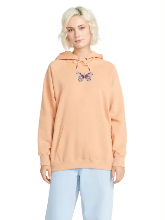 Sudadera de Chica Volcom Truly Stoked Boyfriend PO - Clay - 1
