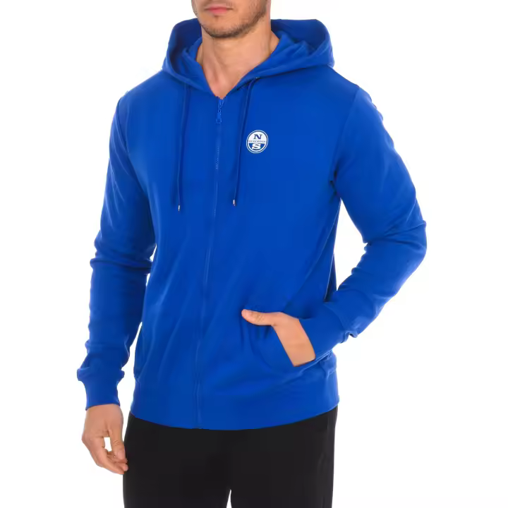 North Sails-Sudadera con cremallera y capucha 902416T para Hombre - 1