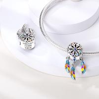 Encantos De Cocodrilo Plateado En Plata Con Dibujo Colorido Encantos Colgantes Para Pulseras Y Collares Joyería DIY - details 129