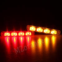 2x4 LED Luz De Advertencia Estroboscópica Para Coche Camión FSO Flasher De Emergencia Policiales Y Ambulancia Accesorios De Coche - details 16