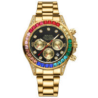 Reloj De Pulsera Para Hombre De Lujo Con Luz Nocturna Diseño Único Y Moderno Correa De Acero En Disco Estilo Business Quartz - details 6