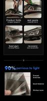 Película De Luz Para Coche Fumada Antiniebla Faros Faros Traseros Vinilo Tinte Impermeable 30x100cm Adhesivo Cubierta De Luz De Auto Estilo - details 5
