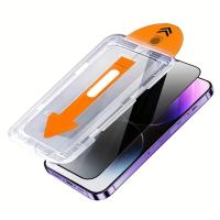 Protector De Pantalla Privacidad Oleofóbico 8K Para iPhone 14 11 13 15 pro Max 12 Mini 15 plus 2Pcs Instalación Sin Polvo - details 2