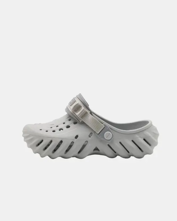 Crocs 207937 ECHO CLOG Zuecos Chancletas Hombre Gris - 1