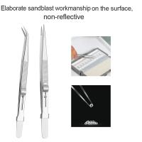 Aguja De Joyería Profesional De Acero Inoxidable 16CM Precisión Alta Para DIY Diamante Gemas Herramienta De Joyero Con Cierre De Ranura Sandblast - details 7