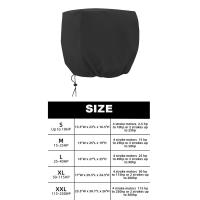 Cubierta De Motor Externo Para Barco En 420D Oxford Resistente Al Agua Cubierta Protectora Para Motor De 0 a 10 HP Accesorio Marítimo Universal - details 5