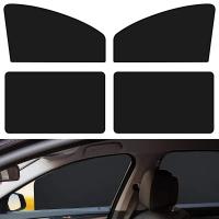 Protector De Sol Para Ventana Lateral De Coche Con Imán Fuerte Cortina Portátil Antirreflectante Negro Accesorios De Coche - details 0