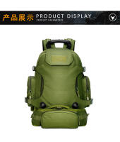 Mochila táctica de gran capacidad para acampar, viajar, de tela Oxford, para exteriores, con camuflaje militar, para montañismo - details 12